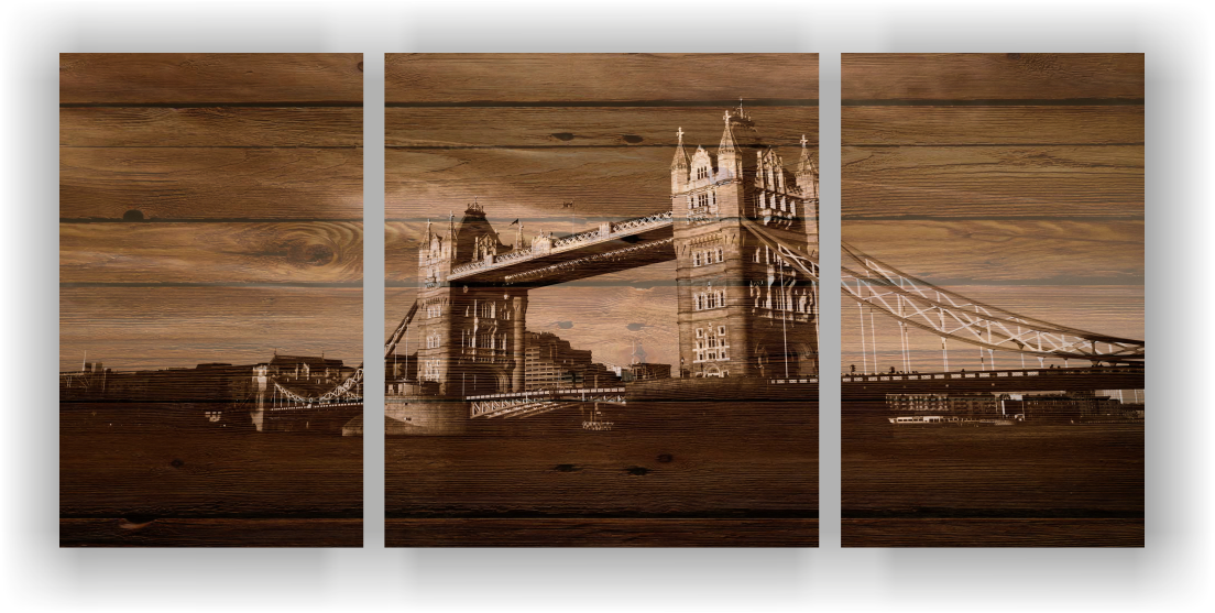 tablou urban - London bridge art III